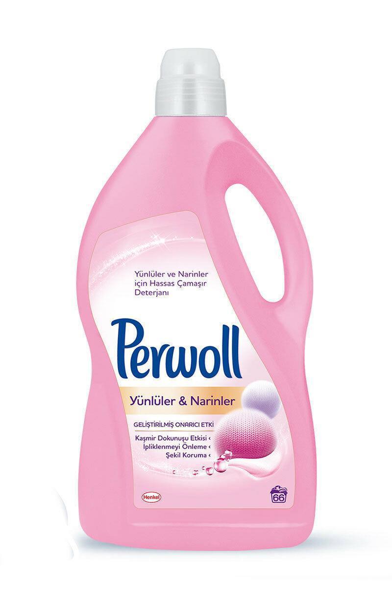Perwoll Yenileme Onarım Renkliler İçin 66 Yıkama Sıvı Deterjan 4 lt