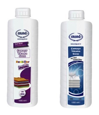 Ersağ Beyazlar ve Renkliler İçin 32 Yıkama Sıvı Deterjan 2x1 lt
