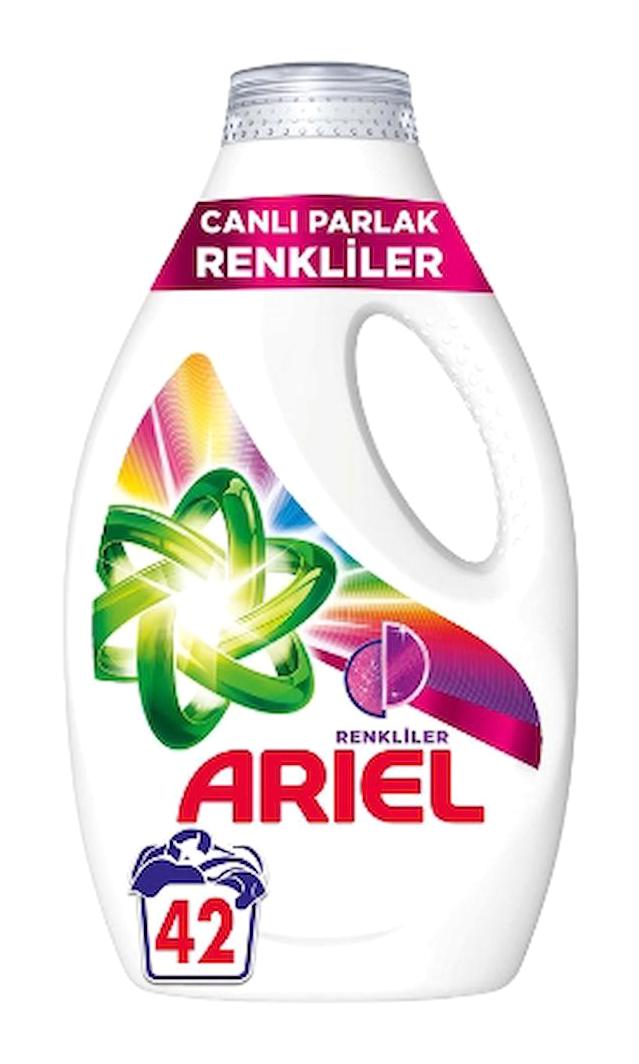 Ariel Matik Renkliler İçin 1008 Yıkama Sıvı Deterjan 24x2.3 lt