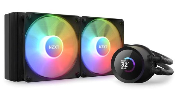 NZXT RL-KR240-B1 4 Pin 2 Fanlı Sıvı Soğutmalı RGB Masaüstü İşlemci Soğutucu