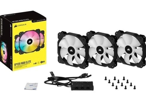 Corsair CO-9050109-WW Icue Sp120 Fan Soğutmalı RGB Masaüstü İşlemci Soğutucu