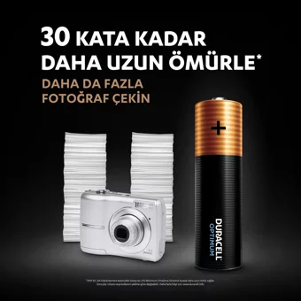Duracell Optimum LR6 1.5 V Alkalin AA / Kalem Pil 6'lı