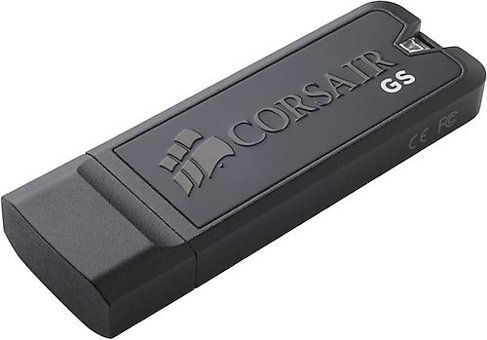 Corsair Voyager GS USB 3.0 Usb Type-A 64 GB Flash Bellek Siyah