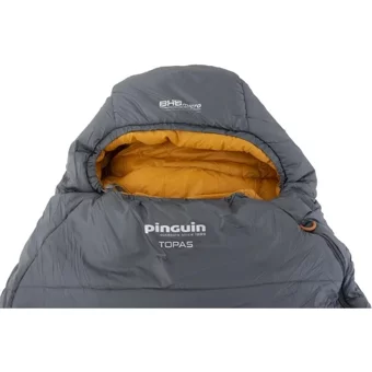 Pinguin Expert 195 -36 Derece Sentetik 4 Mevsim Kamp Tek Kişilik Yetişkin Uyku Tulumu Gri