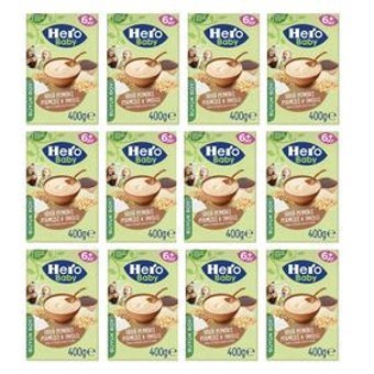 Hero Baby Tahıllı Sütlü Peynirli Kaşık Maması 12x200 gr