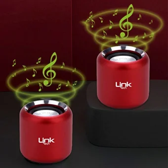 Linktech BM5 Bluetooth Hoparlör Kırmızı