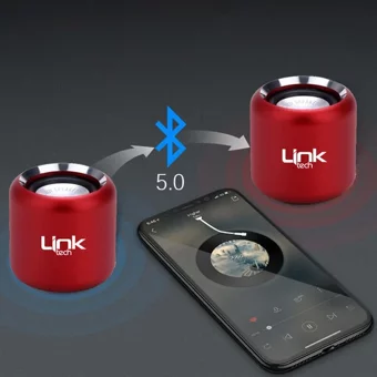 Linktech BM5 Bluetooth Hoparlör Kırmızı