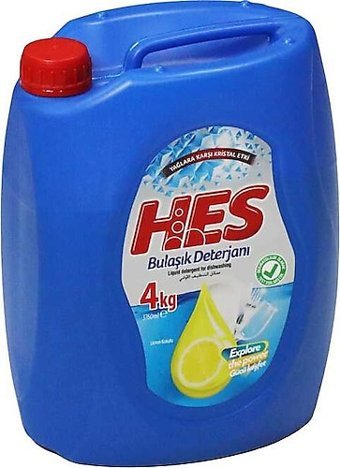 Hes Limon Kokulu El Bulaşık Deterjanı 4 lt