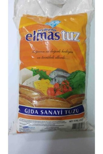 Elmas Tuz İyotsuz Kristal Tuz Paket 10 kg