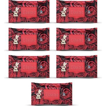 Elsine Red Rose 90 Yaprak 7'li Paket Islak Mendil