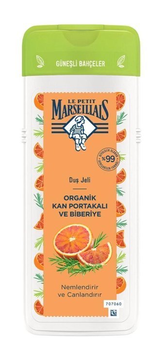 Le Petit Marseillais Kan Portakalı Biberiye Duş Jeli 400 ml