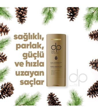 DP Daily Perfection Parlaklık Veren Çam Terebentin Saç Kremi 350 ml