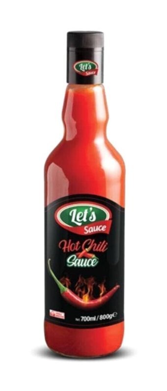 Let's Sauce Hot Chili 700 ml Hot Chili Sos