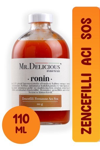 Mr. Delicious' Zencefilli 110 ml Acı Sos
