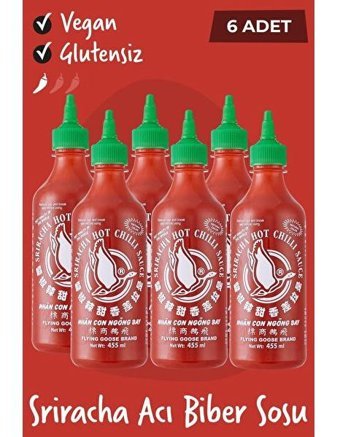 Flying Sarımsaklı 6x455 ml Sriracha Sos