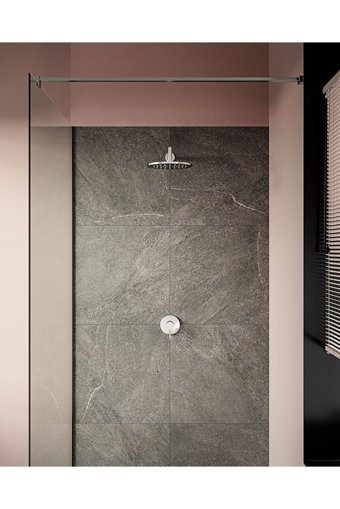Vitra Origin Krom Ankastre Yağmur Tepe Duş Başlığı Gümüş