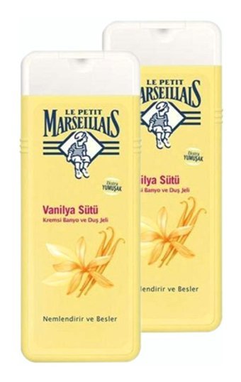 Le Petit Marseillais Vanilya Sütü Duş Jeli 2x400 ml