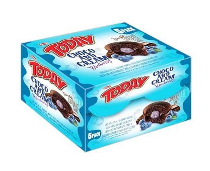 Elvan Today Double Choco And Cream Yabanmersinli Kek 24x50 gr