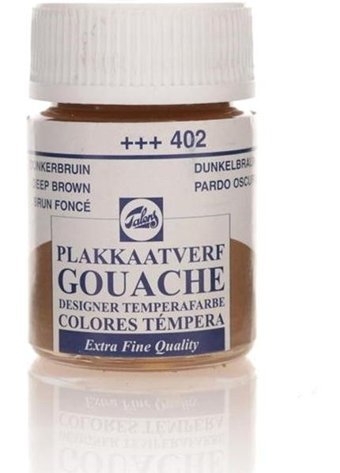 Talens 402 Koyu Kahverengi 116 ml Guaj Boya Seti