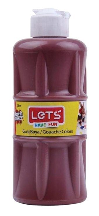 Lets L-5808 Tüp Kahverengi 250 ml Guaj Boya Seti