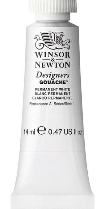 Winsor & Newton Designers 512 S.1 Tüp Beyaz 14 ml Guaj Boya Seti