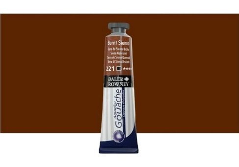 Daler Rowney 221 Burnt Sienna Tüp Kahverengi 15 ml Guaj Boya Seti