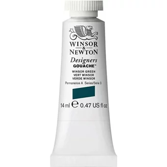 Winsor & Newton Designers 720 S.3 Tüp Zümrüt Yeşili 14 ml Guaj Boya Seti