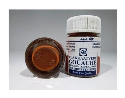Talens 401 Açık Kahverengi 116 ml Guaj Boya Seti