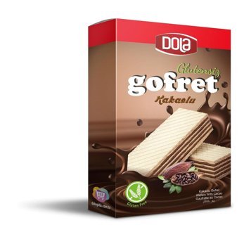 Dola Glutensiz Kakaolu Gofret 100 gr