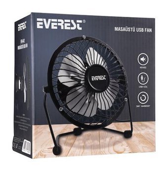 Everest EFN-482 3 Kademeli USB Masaüstü Kullanımlı Vantilatör