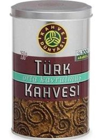 Kahve Dünyası Sade Çok Kavrulmuş Türk Kahvesi 200 gr