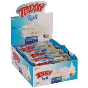 Elvan Today Roll Hindistan Cevizli Gofret 24x18 gr