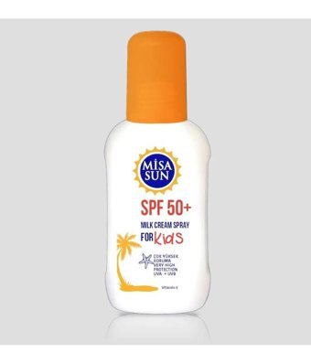 Mişa Sun Beach 50 Faktör Hassas Ciltler İçin Bebek Yüz ve Vücut Güneş Kremi 200 ml