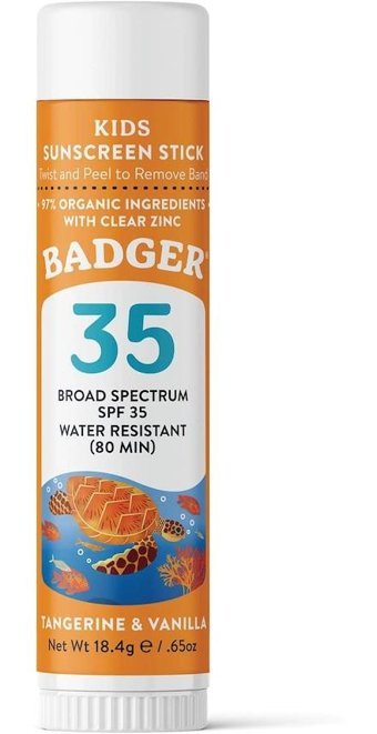 Badger Clear Zinc 35 Faktör Tüm Ciltler İçin Suya Dayanıklı Bebek Yüz ve Vücut Güneş Kremi 18.4 ml