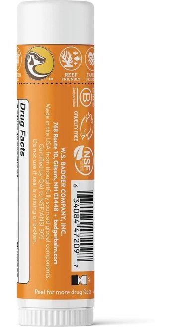 Badger Clear Zinc 35 Faktör Tüm Ciltler İçin Suya Dayanıklı Bebek Yüz ve Vücut Güneş Kremi 18.4 ml
