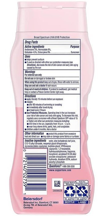 Coppertone Water Babies 50 Faktör Hassas Ciltler İçin Bebek Yüz ve Vücut Güneş Losyonu 237 ml