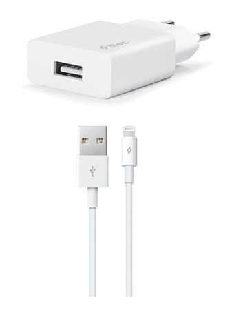 Ttec 2scs20lb iPhone Lightning Kablolu 2.1 Amper Hızlı Şarj Aleti Beyaz