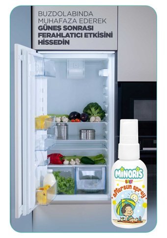Minoris Baby Aftersun Hassas Ciltler İçin Parfümsüz Parabensiz Bebek Yüz ve Vücut Güneş Kremi 100 ml