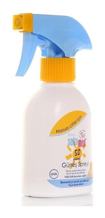 Sebamed 50 Faktör Tüm Ciltler İçin Yağsız Suya Dayanıklı Parabensiz Bebek Yüz ve Vücut Güneş Kremi 200 ml