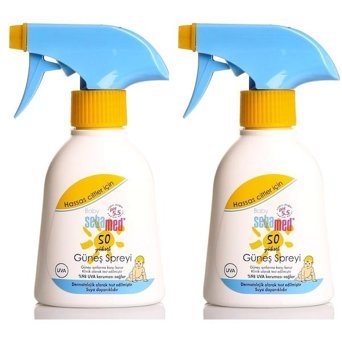 Sebamed 50 Faktör Tüm Ciltler İçin Yağsız Suya Dayanıklı Parabensiz Bebek Yüz ve Vücut Güneş Kremi 200 ml