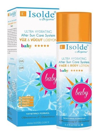Zigavus Isolde 50 Faktör Hassas Ciltler İçin Bebek Güneş Losyonu 100 ml