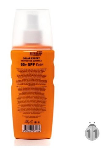 Solar Expert Kids 50 Faktör Hassas Ciltler İçin Suya Dayanıklı Bebek Yüz ve Vücut Güneş Kremi 200 ml