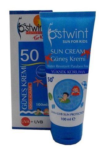 Ostwint 50 Faktör Tüm Ciltler İçin Suya Dayanıklı Bebek Yüz Güneş Kremi 100 ml