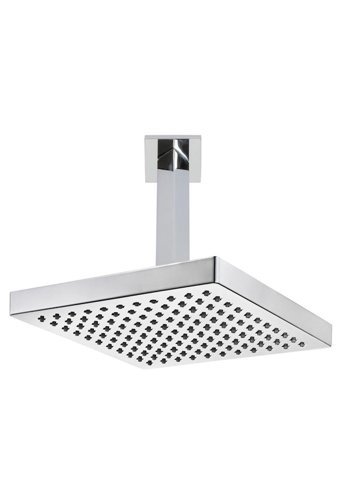 Eca Tiera 102145032 Krom Ankastre Kare Yağmur Tepe Duş Başlığı Gümüş