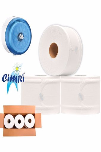 Kuğu 2 Katlı İçten Çekmeli 6'lı Rulo Tuvalet Kağıdı