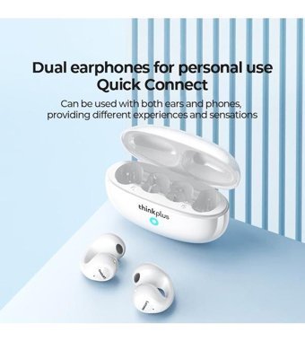 Lenovo Xt83 Kulak İçi Kablosuz Bluetooth Kulaklık Beyaz