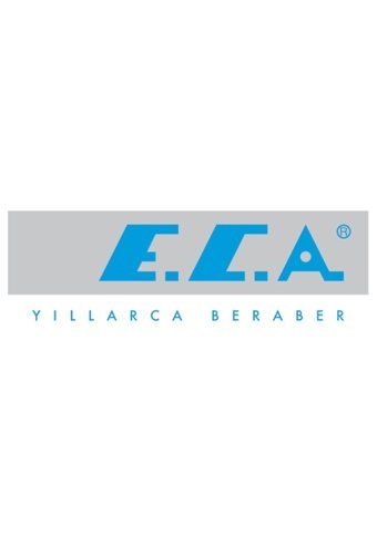 Eca Purity 102145049 Krom Ankastre Yağmur Tepe Duş Başlığı Gümüş