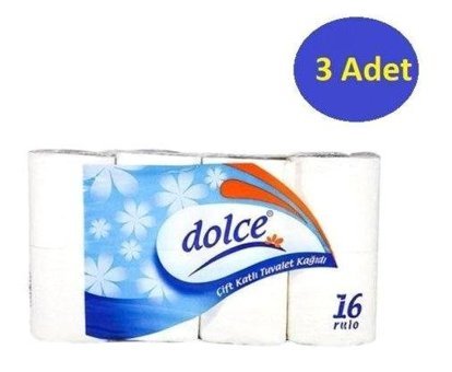 Dolce 2 Katlı 48'li Rulo Tuvalet Kağıdı