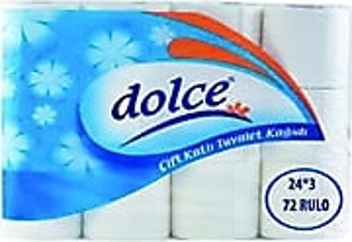 Dolce 2 Katlı 72'li Rulo Tuvalet Kağıdı