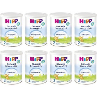 Hipp Combiotic Tahılsız Glutensiz Organik Probiyotikli 2 Numara Devam Sütü 8x350 gr